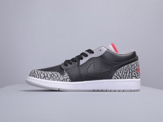 Air Jordan 1 Low AJ1低帮黑爆裂纹价格是多少钱？